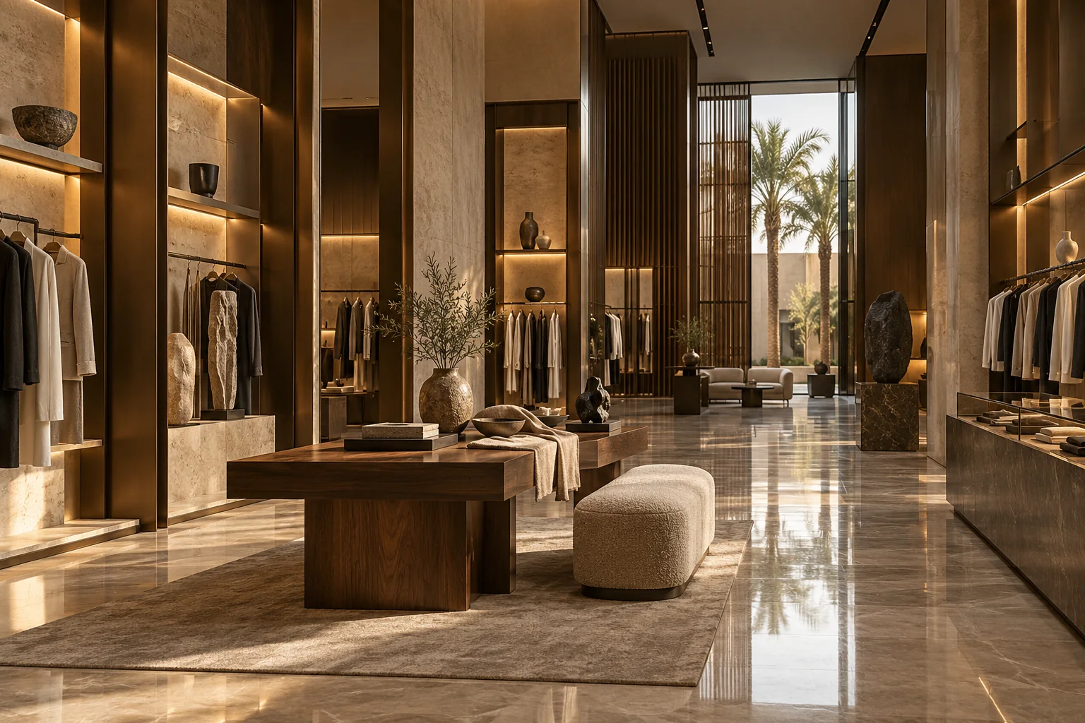 Retail, stores & malls